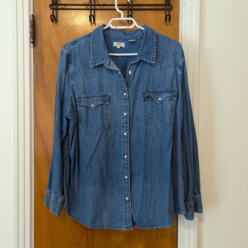 Levi's Western Denim Shirt (2XL)